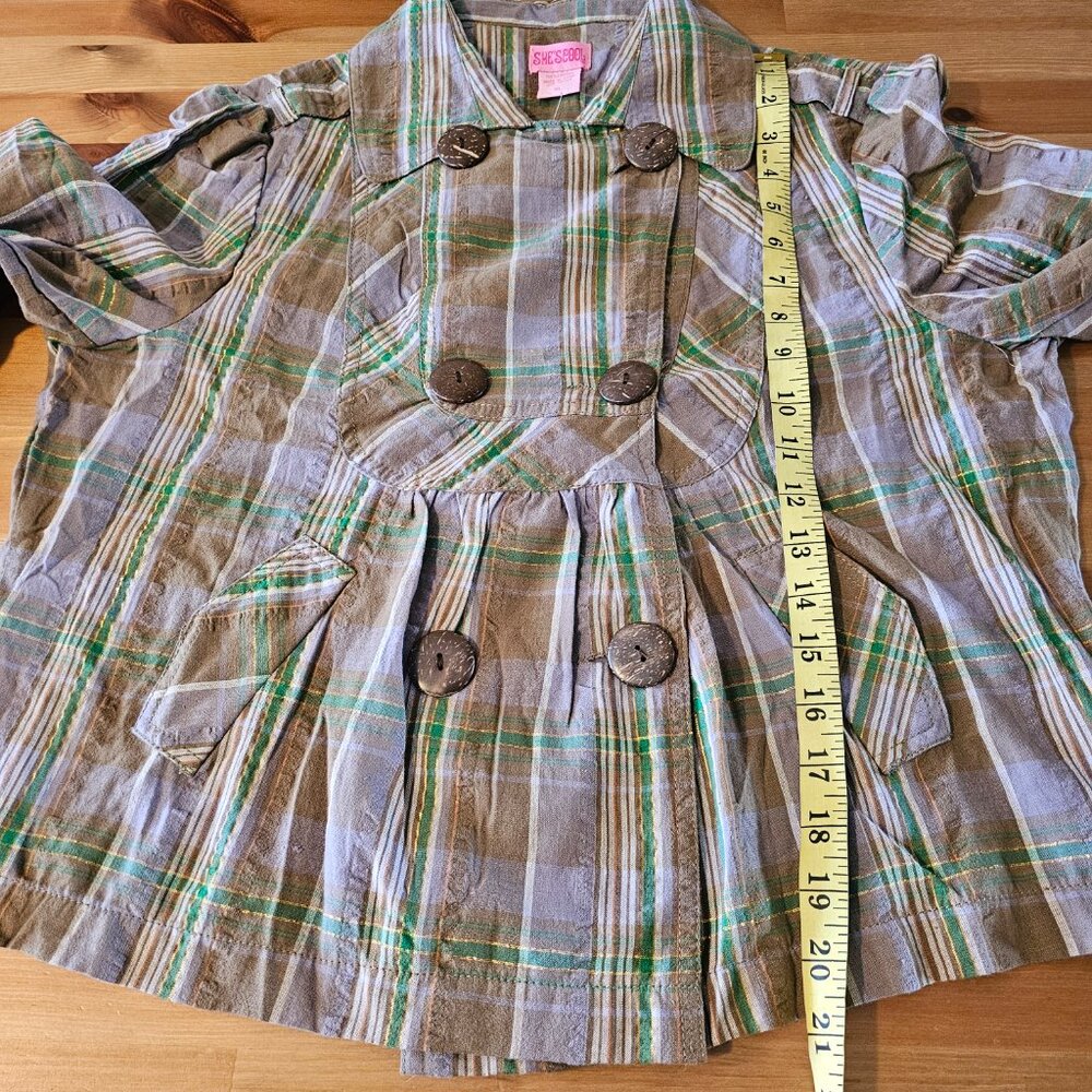 She's Cool - Vintage Jacket Style Blouse - Picture 4 of 11